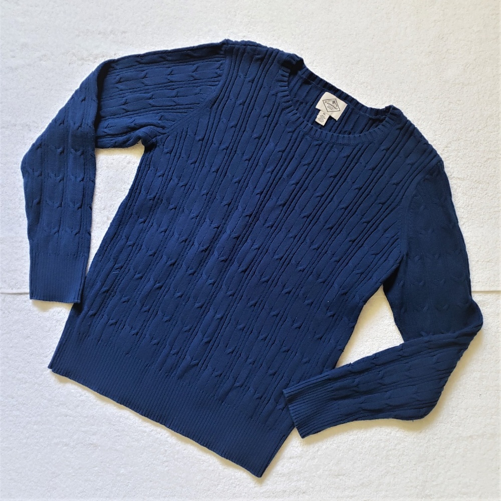 St John's Bay Cable Knit Sweater - XL